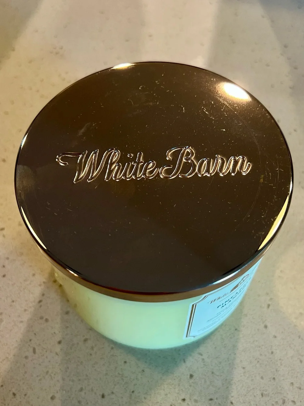 White Barn Pineapple Mango Scented Candle - NWT